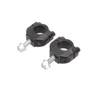 Abrazaderas Barra para 2 Tiempos 47cc 49cc para Mini Moto Dirt Bike Ciclomotor 7 8 Elevadores Manillar Motocicleta Adaptador Abrazadera Barra Mango Kit extensión(Black)