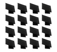 Abrazaderas de acero Typhoon para ventana, resistentes y de ajuste general, paquete de 16 unidades, para el hogar, a prueba de tormentas, clip de cierre de ventana