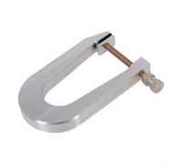 Abrazaderas de aluminio de cinco tamaños para instalación de barra de bajo violín y herramientas de reparación de violonchelo diseñadas para luthiers para garantizar una alineación precisa