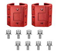 Abrazaderas de aluminio inmune a la oxidación, respuesta fuerte para almacenamiento de herramientas con acopladores de pista resistentes a la oxidación de instalación rápida