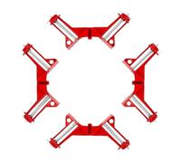 Abrazaderas De Ángulo 90 Grados, Marco Carpintería, Herramientas Manuales Vidrio DIY, Palanca For, 4 Uds