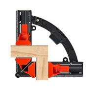 Abrazaderas de ángulo recto para fijación en ángulo - Tirantes ligeros para carpintería, Abrazaderas cuadradas portátiles Mordaza oscilante | Abrazadera angular de carga pesada de larga duración