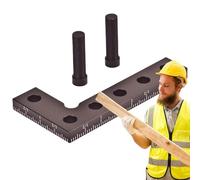 Abrazaderas De Ángulo - Regla Cuadrada De 90 Grados - Escuadra de Posicionamiento para Marcos - Para Posicionar Y Medir En Carpintería Ensamblaje De Muebles Y Taller De Madera