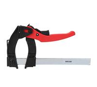 Abrazaderas de Carpintería Tipo F con Tensor, Herramienta Manual de Fijación Rápida, Material Resistente - Mordazas de Caucho Sin Rayar, Ajuste a 20 Grados, Para Trabajos de