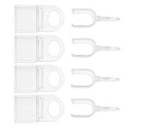 Abrazaderas de elevación de cortinas para persianas, manija ciega transparente para accesorios de cortinas enrollables, clip desplegable para cortinas enrollables, clip desplegable para rodillos