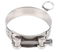 Abrazaderas de engranaje helicoidal para plomería, abrazaderas de tubería de acero inoxidable | Abrazadera de manguera de servicio de acero inoxidable resistente - Clip de manguera ajustable