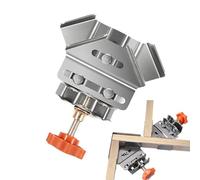 Abrazaderas De Esquina Para Carpintería | Soporte De Mordaza Oscilante Ajustable De Una Sola Manija | Herramienta De Posicionamiento Para Marcos De Madera, Bricolaje, Muebles Y Gabinetes. Accesorios D