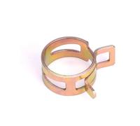 abrazaderas de manguera, Applicatio 50Pcs Manganese Steel Galvanized Spring Hose Clamp Elastic Steels Buckle Water Pipe Hoop Inner Dia 18-22mm(21mm)