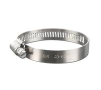 Abrazaderas de manguera de accionamiento, 10 Uds., línea de combustible ajustable de acero inoxidable, tamaño de gusano, Clip de aro, broche americano(46-70mm)