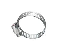 Abrazaderas de manguera de acero inoxidable, engranaje de tornillo sin fin ajustable, herramienta de tubo for tubería de agua, fontanería, línea de combustible, Intercooler, 10-30 Uds.(46-70mm-10pcs)