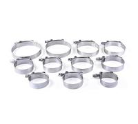 Abrazaderas de manguera de transmisión Perno en T Abrazadera de escape Admisión Turbo Intercooler Acoplador de silicona(56-64mm)