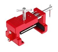 Abrazaderas de marco frontal de gabinete, clip de sujeción de perforación de carpintería de aleación de aluminio con guía flexible para instalación de armarios de cocina, color naranja