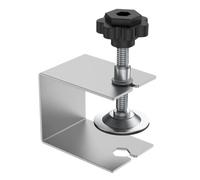 Abrazaderas de montaje frontal de cajón, abrazadera de fijación ajustable para cajones
