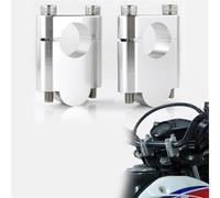 Abrazaderas De Montaje para Elevadores Manillar 7/8" Y 22 Mm para Suzuki DR125 200 250 350 600 650R 750 800 B-King GS500F GZ250 RM85 LTR450