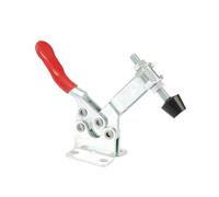 Abrazaderas de palanca Abrazadera horizontal de liberación rápida, herramienta manual de hierro resistente GH201B con funda de goma de PVC for un fácil manejo