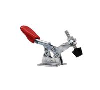 Abrazaderas de palanca GH-201 / GH-201-A M4 Tornillo de bloqueo rápido Palanca de sujeción Herramienta de mano Clip rápido universal Accesorio vertical Abrazadera horizontal 100 piezas(GH-201-A)