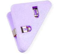 Abrazaderas de papel de esquina, clips pequeños para archivos, clips triangulares para marcadores, clip para estudiantes, profesores, personal de oficina, libro de billetes, escritorio, estante de