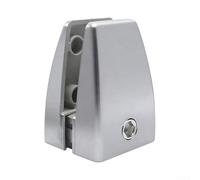 Abrazaderas de partición de escritorio de aluminio ajustables, paquete de 4 para pantallas de 2 a 18 mm, soportes divisores de oficina de instalación rápida para crear espacios de trabajo privados +