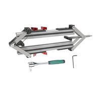 Abrazaderas de presión de 4 vías, herramienta para fijación de placas para construcción de muebles, abrazaderas para tablas de cortar para carpintería y carpintería, para pegar tableros de mesa