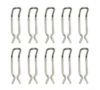Abrazaderas de resorte de acero inoxidable 304 para Karcher K3 K4 K5 K6 reemplazo rápido 5/10 piezas (paquete de 10)