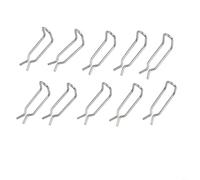 Abrazaderas de resorte en acero inoxidable 304 para mangueras de lavadora a presión Karcher K3 K4 K5 K6 para K7 (paquete de 10)