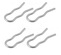 Abrazaderas de sujeción para mangueras Springs Hose Retaining Clips (4x Pieces) compatible with Delonghi Coffee Machines