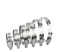 Abrazaderas de tornillo ajustables, Abrazadera de tubo flexible combustible ajustable acero inoxidable 304, varios tamaños, 1/2/4 Uds(78-101mm(2Pcs))