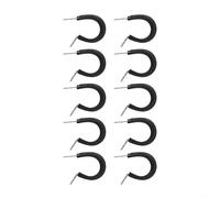 Abrazaderas de tubería de acero inoxidable forradas de goma P Clips para manguera y fijación de cables en uso de ingeniería eléctrica e industrial automotriz (M19)