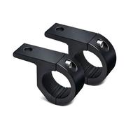 Abrazaderas de Tubo de Luz Abrazaderas de esponja universales para motocicleta, kit de montaje de luz auxiliar de 32 mm, compatible con accesorios de niebla MOT. Soporte para seña de giro para(2PCS)