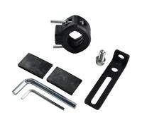 Abrazaderas de Tubo de Luz Soportes auxiliares para focos de motocicleta, soportes para luces de parachoques, soporte para faros delanteros, kit de abrazadera modificada Soporte para seña de giro para
