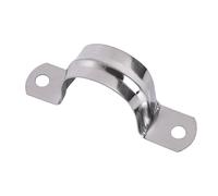 Abrazaderas De Tubo En U 10 Uds. Abrazadera for manguera de caballo con Aro for la garganta, hebillas sujeción for plomería, M5-M100 Clip for montar, 5mm-100mm, acero inoxidable 304(M25)
