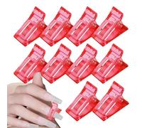 Abrazaderas de uñas para uñas de gel,Clip de uñas para sujetar las uñas | Clip de uñas de gel de construcción rápida, formas de uñas de gel de polivinílico,Práctica herramienta de manicura Poly Nail G