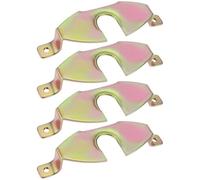 Abrazaderas en U 4 Piezas para Manómetro Compatible con CARBO INSTRUMENTS para Diales de 2-1/2 Pulgadas de Diámetro