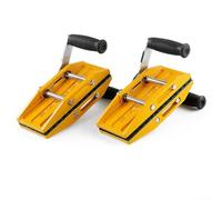 Abrazaderas ergonómicas de granito para manejo de piedras, ofreciendo un fuerte agarre y capacidad de carga de hasta 350 kg