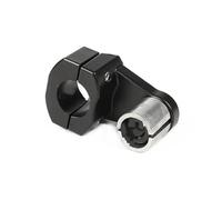 Abrazaderas Manillar Motocicleta para 22 Mm 7/8" 28 1 1/8" Elevadores Elevados Alzas Manillar Moto(Black 1 PCS)