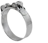 Abrazaderas Metálicas Súper Inox A-2 - ABRAZADERA SUPER INOX 304 M 140-148 venta unitaria Unid: 1