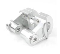 Abrazaderas Montaje Elevadores Manillar Elevador De Manillar para Motocicleta para Yamaha XV1600 Road Star XV1700 XVS1100 950/V-Star 1100 950(Plata)
