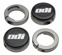 Abrazaderas ODI Lock Jaw Con Tapas De Presión Grises Set/4
