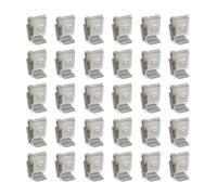 abrazaderas para cables, Clips de alambre for remolque, 50 Uds., diseño recorte especial, abrazadera Panel Solar instalación Perpendicular 90 grados