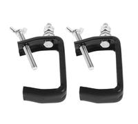 Abrazaderas Para IluminacióN EscéNica 2 ganchos for lámparas de escenario, abrazaderas metal for armazón, resistentes for cabeza móvil, abrazadera hierro, iluminación robusta