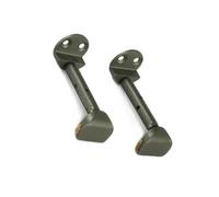 Abrazaderas para mentonera Tornillos para mentonera en gris pistola brillante para violín piezas y accesorios violín (Color : Gun gray)