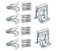 Abrazaderas para molduras de salpicadero, kit de hebilla en forma de U de 10 piezas | Sujetadores para fijación y seguridad de consola de coche, accesorios para interior del vehículo