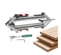 Abrazaderas Para Paneles De Carpintería | Fijador de Presión para Paneles de 4 Vías - Sujetador Para Tablas De Corte - Para Unir Tableros, Estantes y Gabinetes en Fabricación de Muebles y Proyectos de