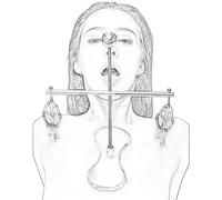 Abrazaderas para pezones bondage con barra esparcidora de acero inoxidable, abrazaderas para pezones y clip para clítoris, abrazaderas para pezones, juguete sexual de estimulación mamaria SM
