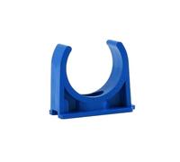 Abrazaderas para tuberías de agua de PVC, Abrazadera de tubo tipo U de PVC multicolor for 20-110 mm, paquete de 5 a 50 piezas(Blue,32MM-50PCS)