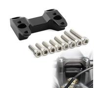 Abrazaderas Traseras para Elevador De Manillar Motocicleta para Yamaha TMAX 560 T-MAX560 TMAX560 2022 2023 2024 Aluminio Negro CNC
