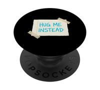 Abrázame en Lugar April Fools Broma Humor Práctico Joker PopSockets PopGrip Adhesivo