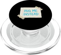 Abrázame en Lugar April Fools Broma Humor Práctico Joker PopSockets PopGrip para MagSafe