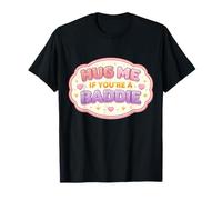 Abrázame si Eres una Mala Chica Divertida Mujer Broma Cita Diciendo Camiseta