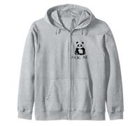 ¡Abrázame! Simpático Oso Panda Sudadera con Capucha